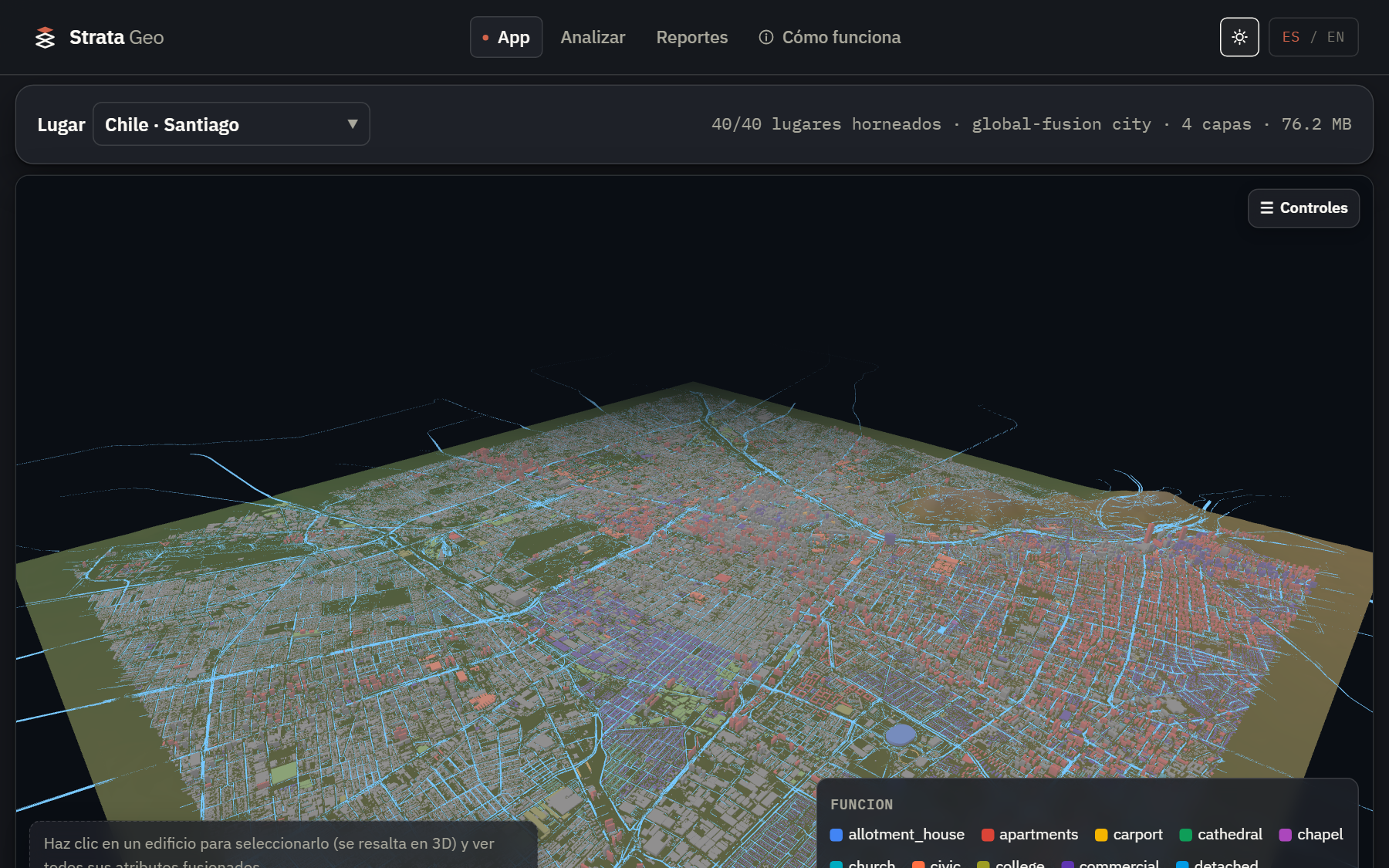 Strata Geo — Analítica geoespacial avanzada